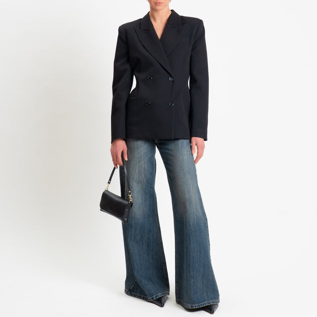 Dixie-Giacca doppiopetto strutturata - nero