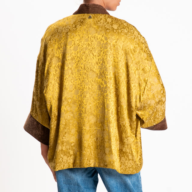 Dixie-Kimono corto damascato - olio