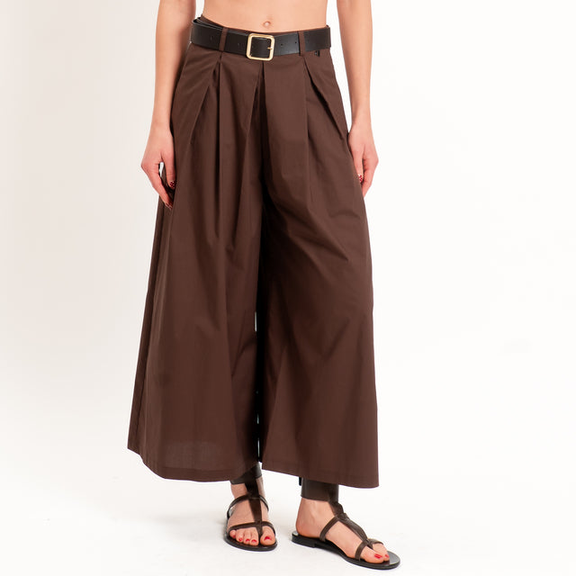 Dixie-Completo gilet + pantalone - moro