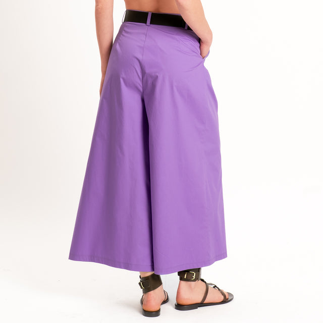 Dixie-Completo gilet + pantalone - viola