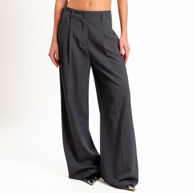 Dixie-Completo gilet + pantalone - antracite