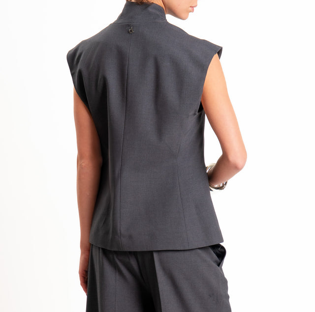 Dixie-Completo gilet + pantalone - antracite