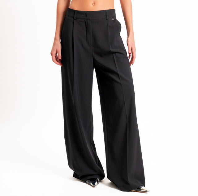 Dixie-Completo gilet + pantalone - nero