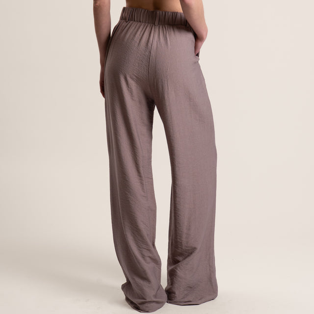 Dixie-Completo gilet e pantalone - taupe