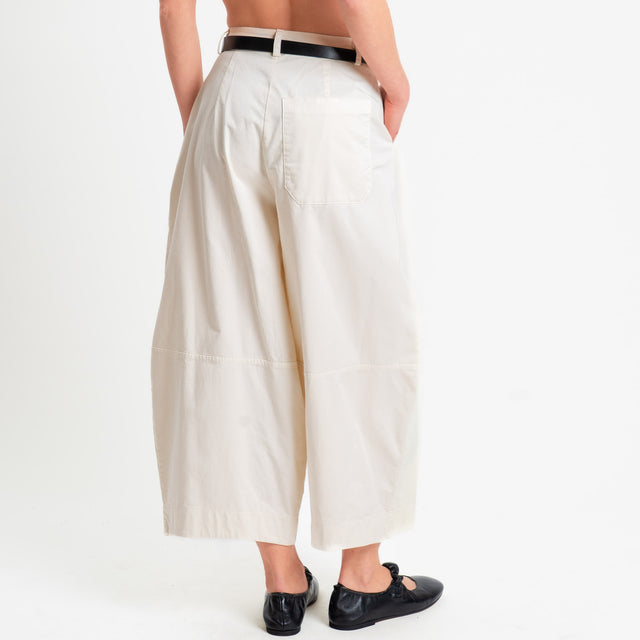Dixie-Pantalone baggy barrel - burro