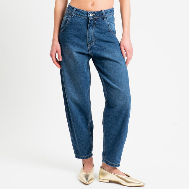Dixie- Jeans mom fit - denim