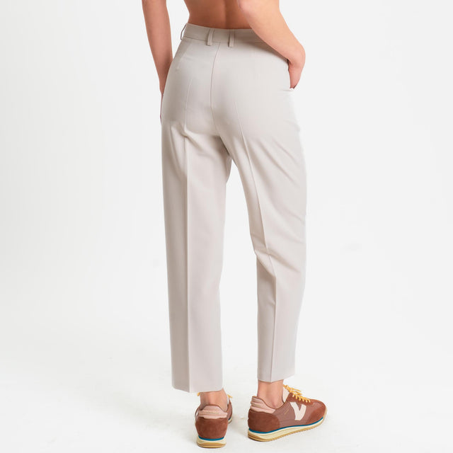 Dixie-Pantalone tasche francese - beige