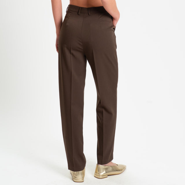 Dixie-Pantalone tasche francese - moro