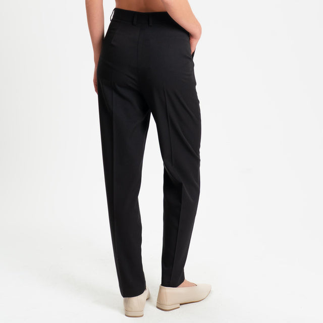 Dixie-Pantalone tasche francese - nero