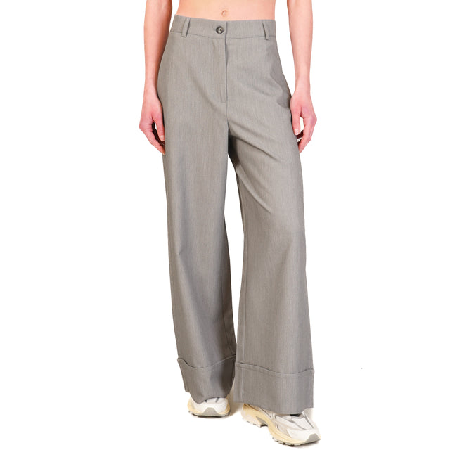 Pantalones con puños Dixie - Gris