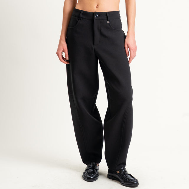 Dixie-Pantalone barrel - nero