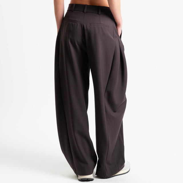 Dixie-Pantalone con pinces - moro