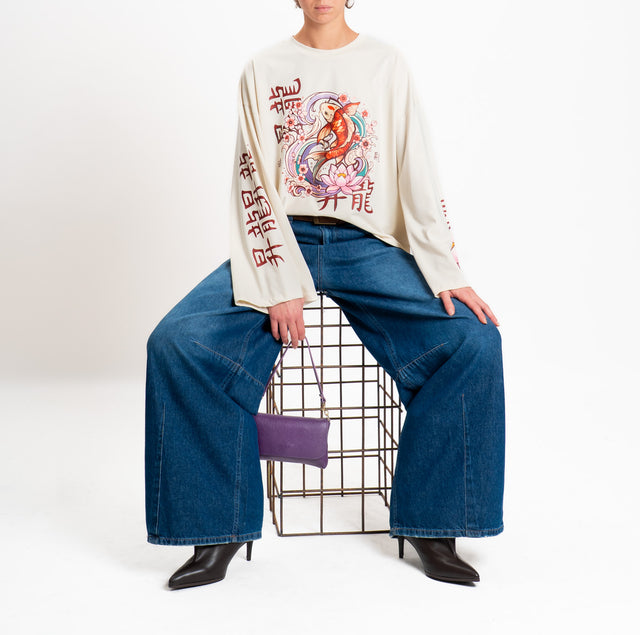 Dixie T-shirt JAPAN print - ice