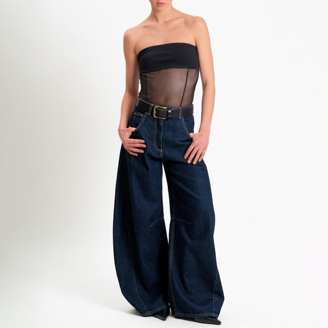 Haveone-Body doppio tessuto a fascia - nero