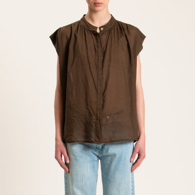 Haveone-Camicia mussola smanicata - caffe'