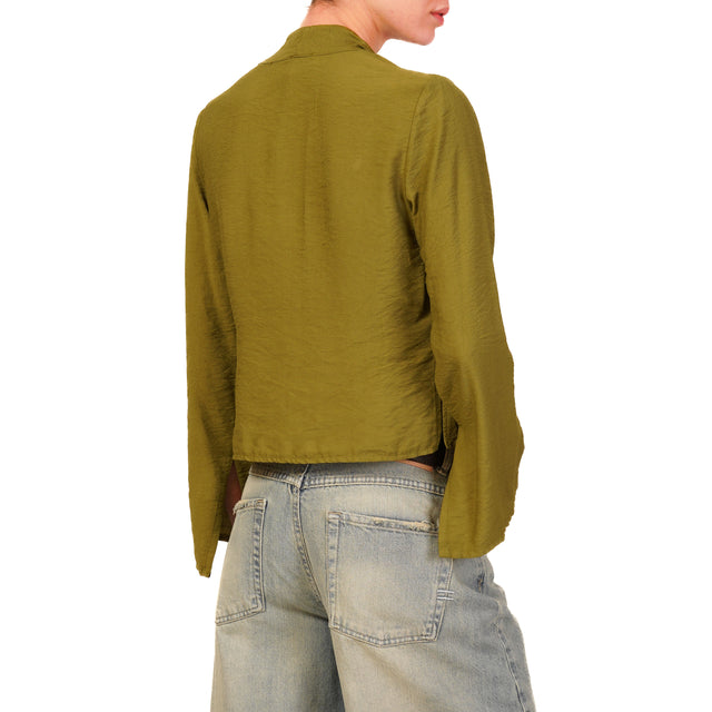 Haveone-Blusa con i lacci - olio