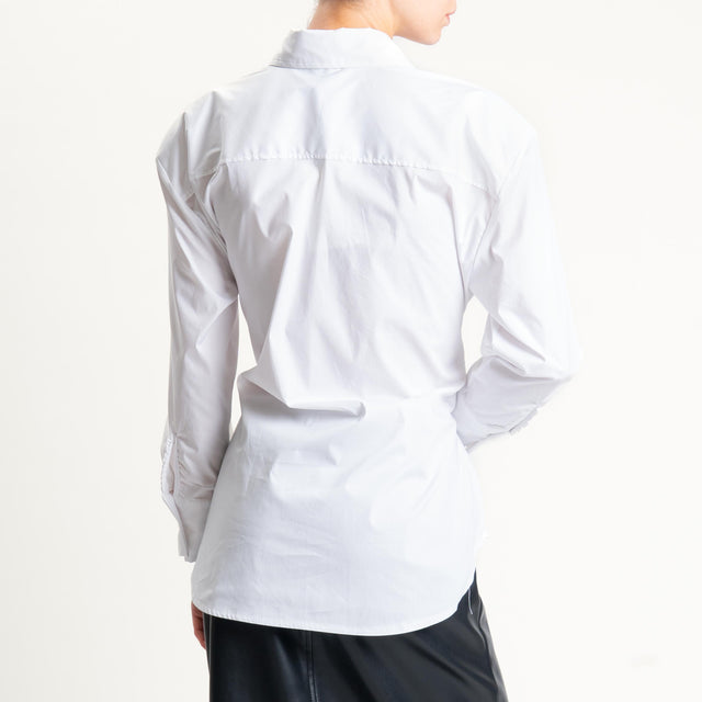 Haveone-Camicia con spalline - bianco