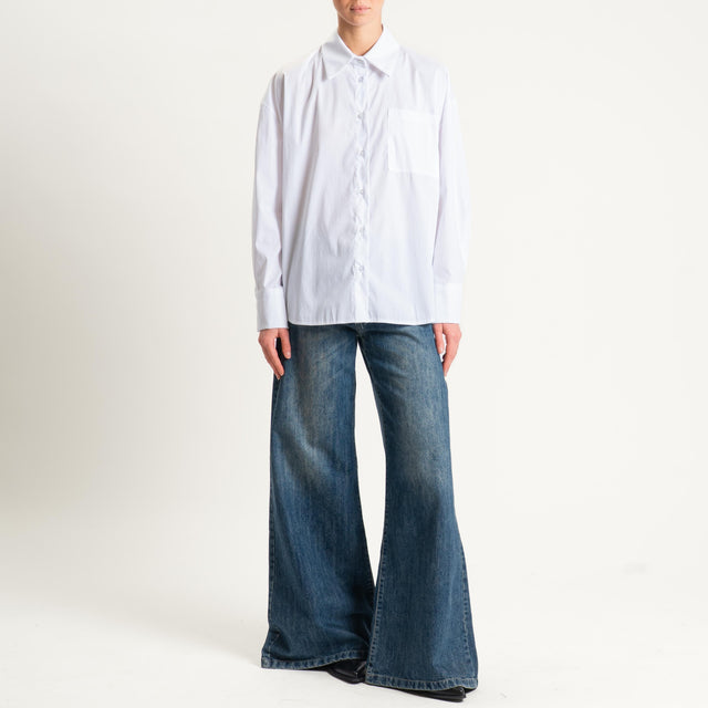 Haveone- Camicia a scatola - bianco