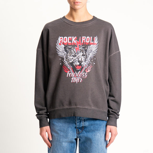 Haveone-Felpa Rock n Roll - moro