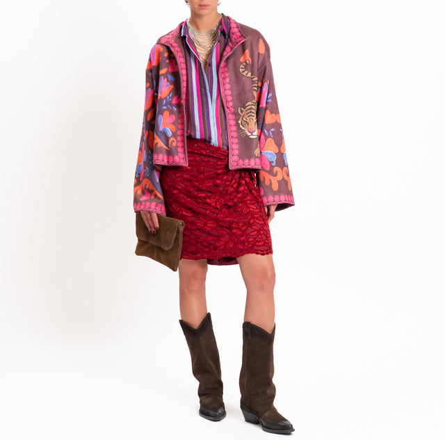 Haveone-Gonna pareo in pizzo - rosso