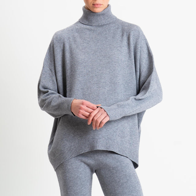 Haveone-Completo maglia e pantalone - grigio