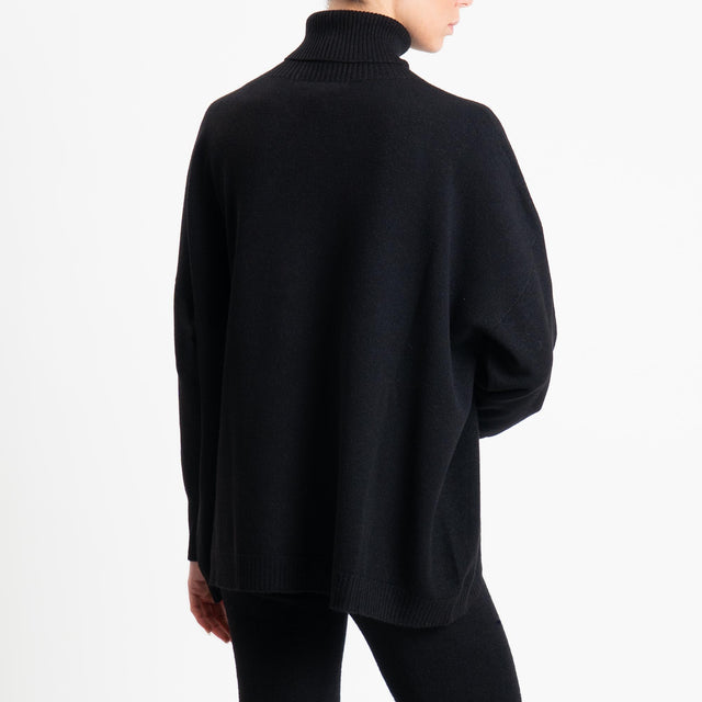 Haveone-Completo maglia e pantalone - nero