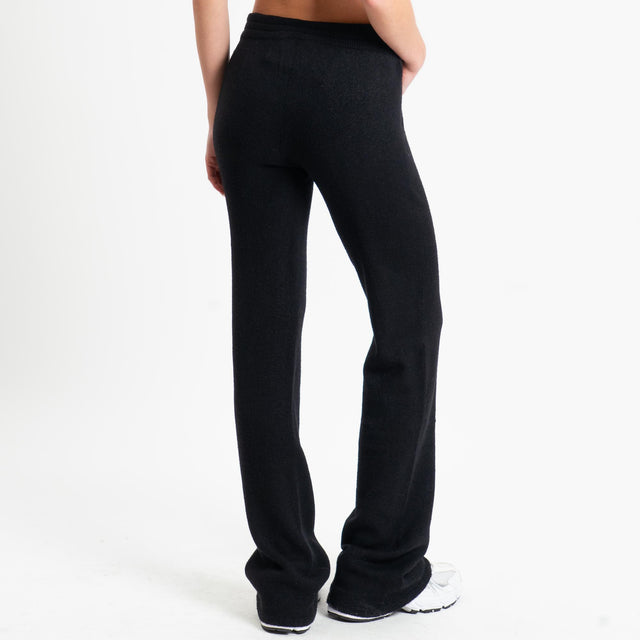 Haveone-Completo maglia e pantalone - nero