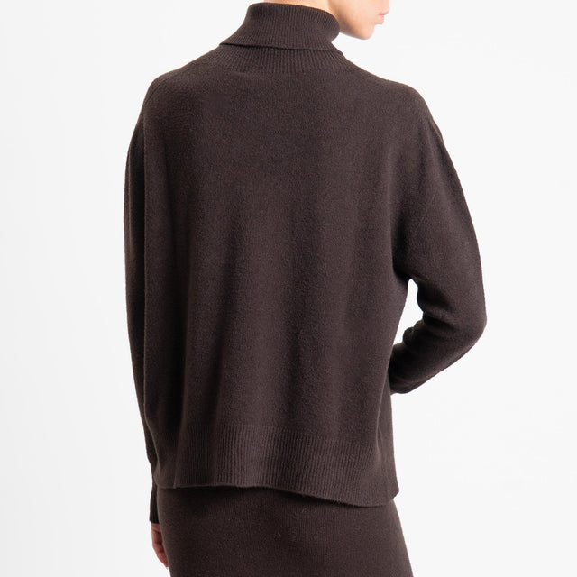 Haveone-Completo maglia e gonna - moro