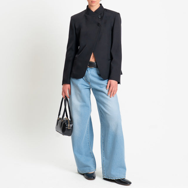 Haveone- Giacca asimmetrica - nero