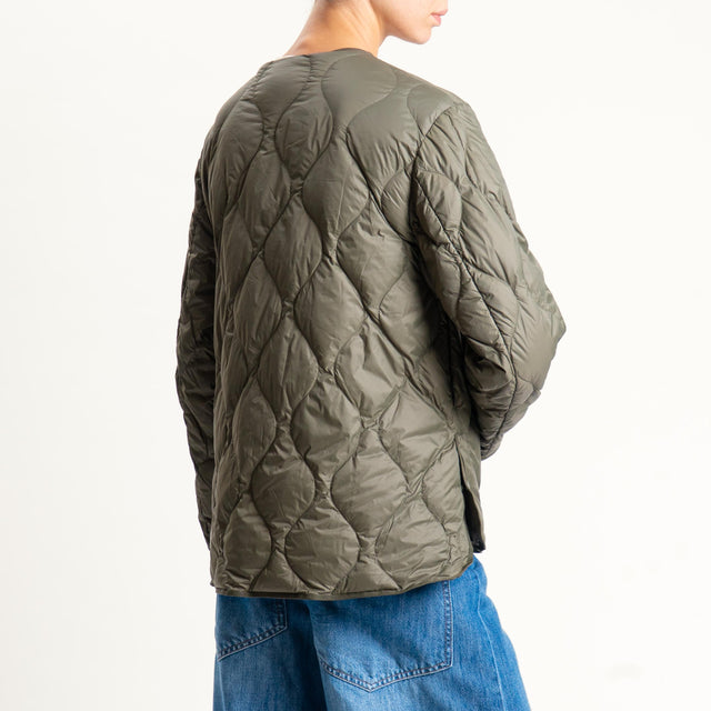 Haveone- Giacca trapuntata 100 grammi - militare