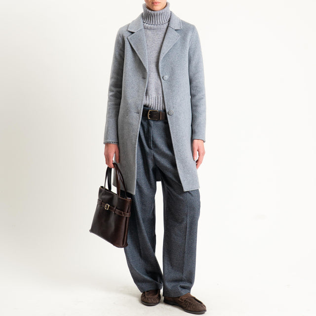 Haveone-Cappotto hand made misto lana - grigio