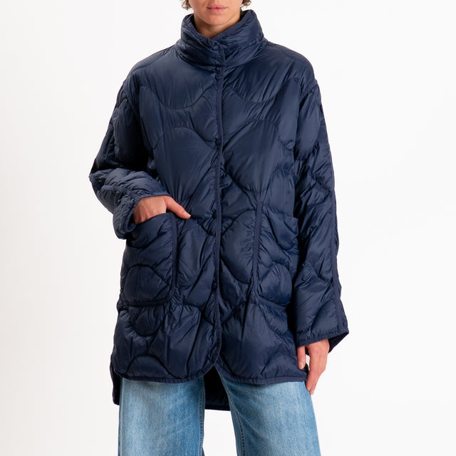 Haveone-Piumino trapuntato 100 grammi - blu