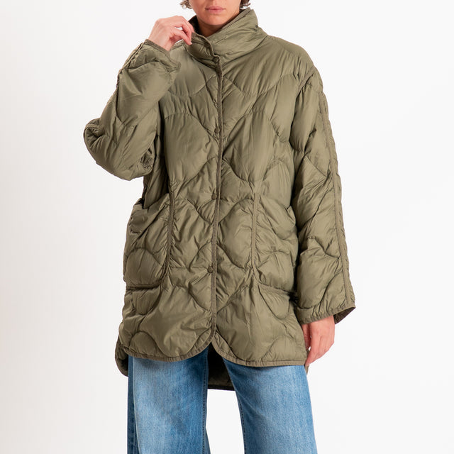 Haveone-Piumino trapuntato 100 grammi - militare