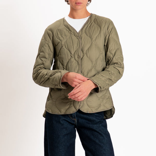 Haveone-Piumino trapuntato 100 grammi - militare