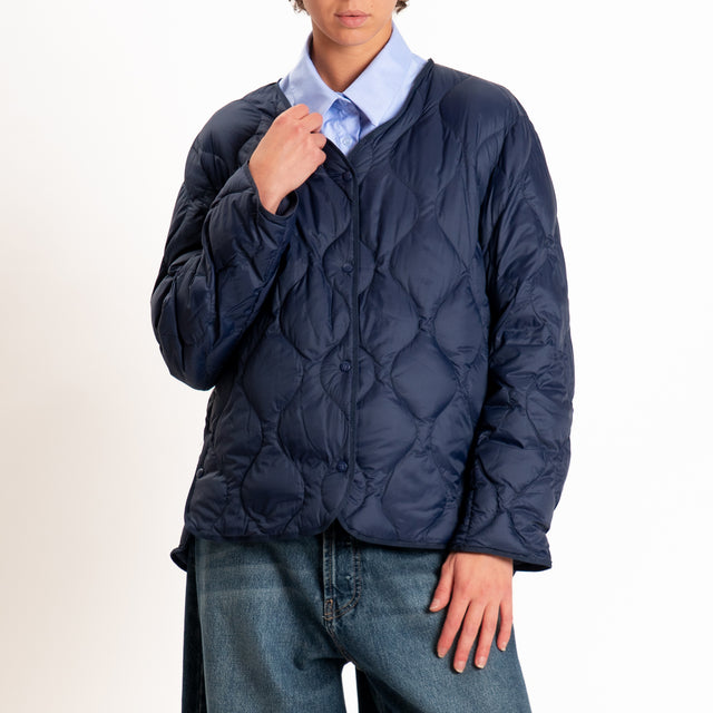 Haveone-Piumino trapuntato 100 grammi - blu