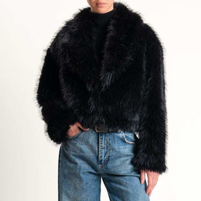 Haveone-Ecopelliccia - nero