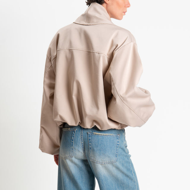 Haveone-Bomber con chiusura asimmetrica - sabbia