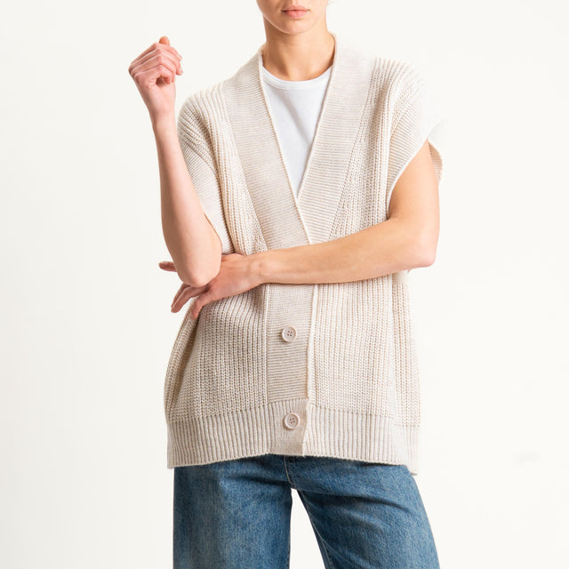 Haveone-Gilet over coste inglesi - avorio