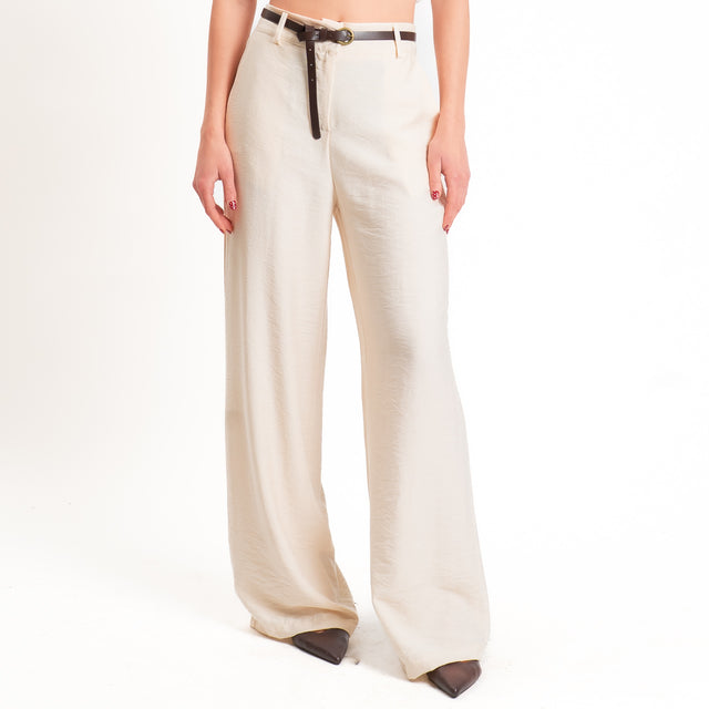 Haveone-Completo gilet + pantalone - burro