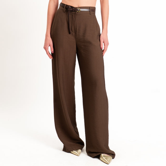 Haveone-Completo gilet + pantalone - moro