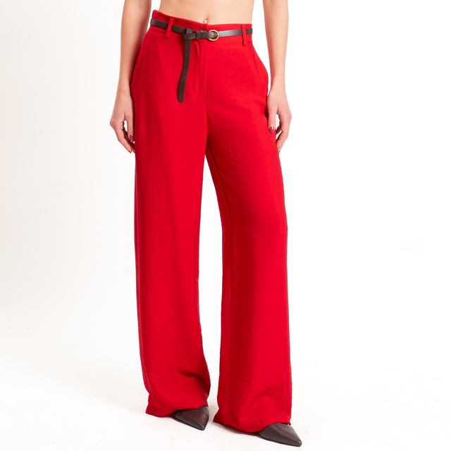 Haveone-Completo gilet + pantalone - ciliegia