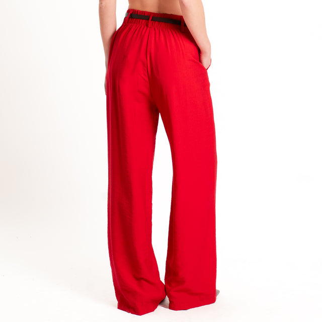 Haveone-Completo gilet + pantalone - ciliegia