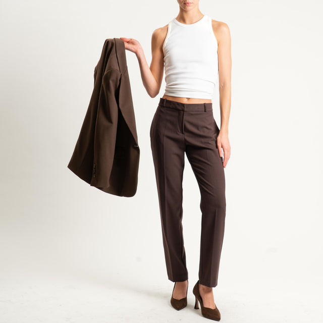 Haveone-Pantalone slim fit - moro