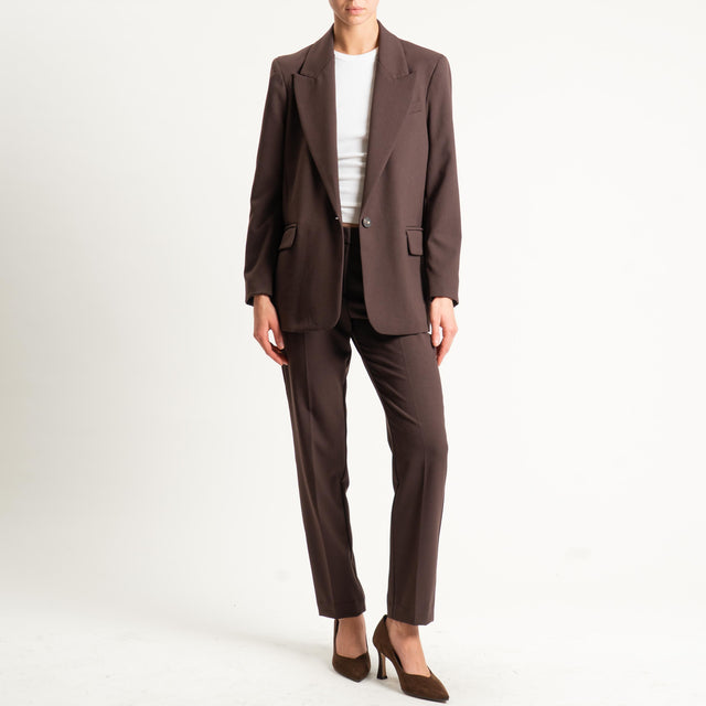 Haveone-Pantalone slim fit - moro