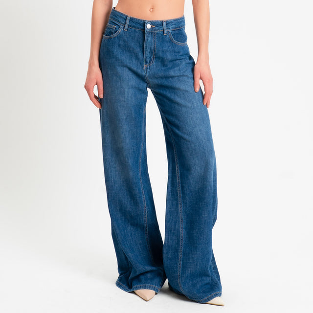 Haveone-Jeans KETTY wide leg - denim