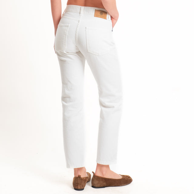 Haveone-Jeans LILY straight fit - bianco