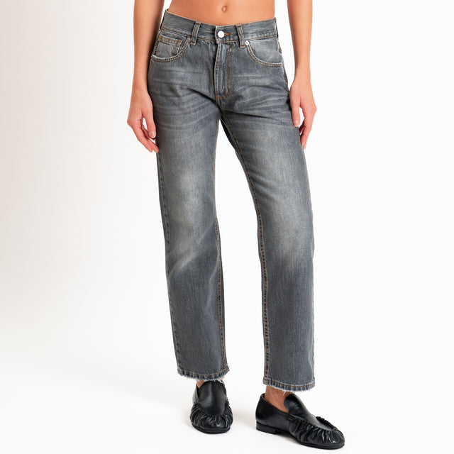 Haveone-Jeans LILY straight fit - denim nero