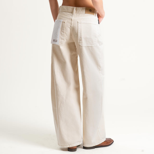 Haveone-Jeans BELLA wide leg - burro