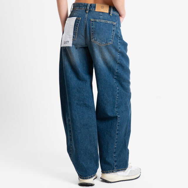Haveone-Jeans LUCY barrel stone wash - denim