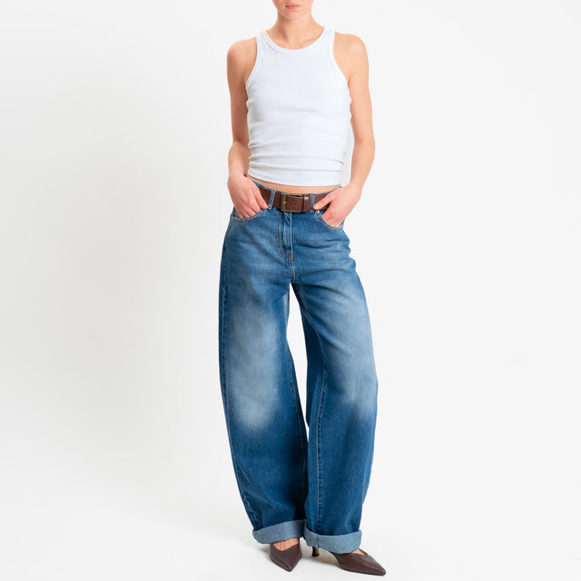 Haveone-Jeans STELLA barrel fit - denim blu